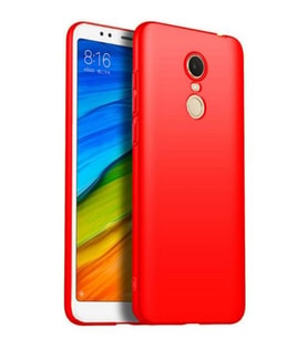 Xiaomi Redmi 5  Telefon Kılıfı Zore Premier Silikon (Kırmızı)