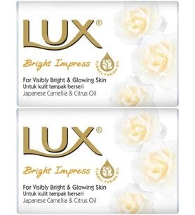 Lux Sabun 80GR Bright Impress (Etkileyici Parlaklık) (2 Li Set)