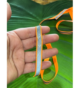 80X1 CM NEON TURUNCU ŞERİT DİKİŞ GİYİM AKSESUARI