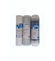 Nsf Onaylı Purefer Açık Kasa Su Arıtma Cihazlarına Uygun 3 Lü Ön Filtre Set %100 Coconut