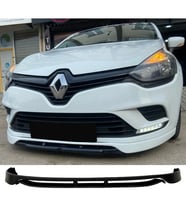 Renault Clio 4 2 Parça Ön Ek Karlık Abs Plastik Mat Siyah 2016 2018 2019 Makyajlı Kasa karlık+bodykit+ek