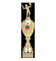 ODAK KUPA - Figürlü Kupalar - Voleybol Kadın Figürlü Kupalar FG-079 A - 51 cm