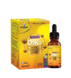Storm Vitals Premium D3K2 30ml