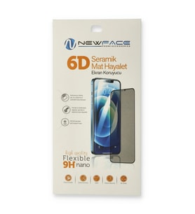 iPhone 13 Mini 6d Mat Seramik Hayalet Nano Ekran Koruyucu