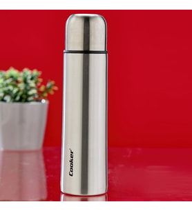 0.5LT KROM TERMOS PASLANMAZ ÇELİK - SIZDIRMAZ KAPAK = BARDAK (5343)