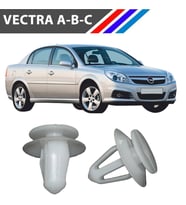OTOZET Opel Vectra Kapı Döşeme Klipsi 25 Adetli Paket 90321122