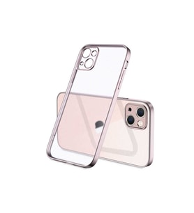 Apple iPhone 13 Pro Uyumlu Kılıf Zore Mat Gbox Kapak (Rose Gold Altın)