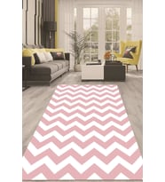 Dijital Kaymaz Taban Yıkanabilir Modern Renkli Salon Halısı Mutfak Halısı Yolluk ND-HT-1102 (Pembe)