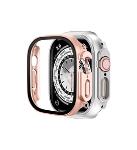 BİNANO APPLE WATCH ULTRA SENSE KASA VE EKRAN KORUYUCU ROSE GOLD