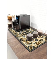 Valerine Life Barista Kahve Barı Matı 40x90cm Espresso Makinesi Çaycı Altlığı Saray Kahvesi