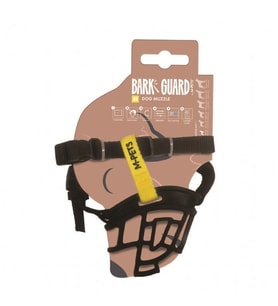 M-Pets Bark Guard Ağızlık (XS) Black/Yellow