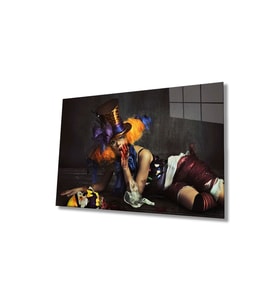 Miyrem Glasses Collection -A1^#  Kadın Joker Tablo Cam Tablo, Cam Tablo (Çok Renkli)