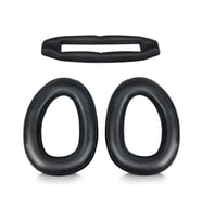 Sennheiser GSP600 GSP500 GSP550 Uyumlu Kulaklık Pedi ve Kafa Bandı  (Siyah)