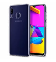 Spigen Galaxy M10s ile Uyumlu Kılıf Liquid Crystal Crystal Clear