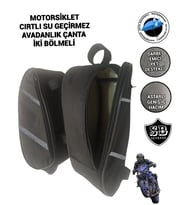 MOTORSİKLET KORUMA DEMİRİ ÇANTALARI YAN AVADANLIK REFLEKTÖRLÜ 32 CM