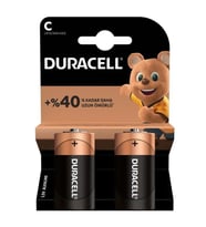 Duracell LR14/MN1400 C Orta Boy Pil (2'li Paket)