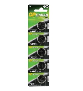 Gp Cr2025 3 V Lityum 5'li Para Pil