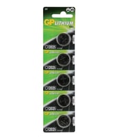 Gp Cr2025 3 V Lityum 5'li Para Pil