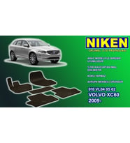 Volvo xc60 paspas 5'li kauçuk oem germany 2009+ Sonrası NİKEN (Siyah)