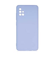 Coverzone Samsung Galaxy A51 ?le Uyumlu K?l?f Z-Mara Lansman Vieri Tam Koruma Arka Kapak Kamera Koruma �?k?nt?l? P�r�zs�z Y�zey Lila