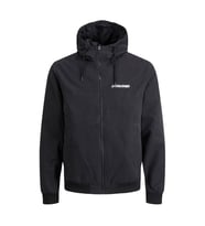 Jack & Jones Jjerush Hood Bomber Noos Siyah Erkek Mont 12200208