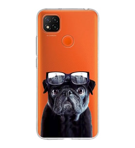 PrintiFy Xiaomi Redmi 10A ile Uyumlu 1mm Slim Fit Köpek 3 050f Baskılı Şeffaf  Kılıf