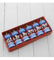 Dekoratif Mini Atlı Karınca Figürü 6'lı Set