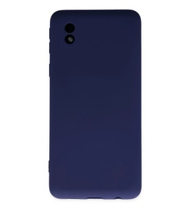 Galaxy A01 Core Kılıf Nano içi Kadife Silikon - Lacivert