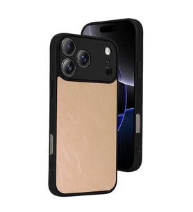 iPhone 17 Pro Aras Deri Kapak - Pudra