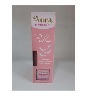 Aura Fresh Bermet Kimya Pudra Bambu Çubuklu Dekoratif  Oda Kokusu 100 Ml