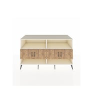 Kronos Konsol 4 Raflı 4 Kapaklı 176x59x99 Aytaşı-Çam/Antrasit