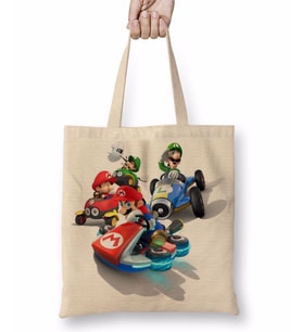Mario Kart Bez Çanta Uzun Saplı