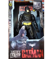 Sesli Işıklı Batman Oyuncak Süper kahraman Batman (Siyah)