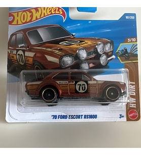 Hot Wheels 70 Ford Escort RS1600