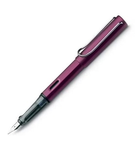 LAMY AL-STAR DOLMA KALEM SİYAH-MOR (B UÇ)
