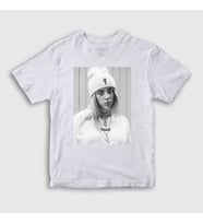 Presmono Unisex Çocuk Beyaz Billie Eilish T-Shirt 153711tt
