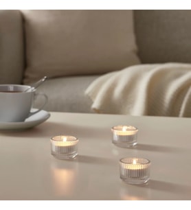 SAYDAM CAM MUMLUK 3 LÜ SET İTHAL ÜRÜN KOKULU MUMLAR DAHİLDİR