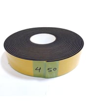 Contacall Kapı Pencere İzolasyon Bandı Yapışkan Sünger 4 mm Kalınlık 50 mm Genişlik 10 Metre Uzunluk / EPDM-4*50