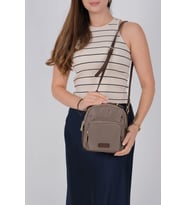 Silver Polo SP1220-M206 Kadın Çapraz Çantası Kum