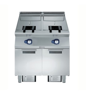 Electrolux Professional E9KKGABAMEA 23+23lt Gazlı Fritöz, 2 Hazneli+4 ½ Sepetli ,391332