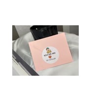 Iyi Tatiller Sevimli Sticker Mat Etiket 4 Cm (40 Adet)