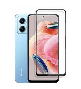 Logis Redmi 12 Tam Kaplayan 5d Antistatik Ekran Koruyucu Cam (Şeffaf)