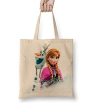 Elsa Anna Olaf Frozen Kristoff Bez Çanta Uzun Saplı