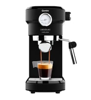 Cafelizzia 790 Black Pro Espresso ve Cappuccino Makinesi 20 Bar, Süt Köpürtme Çubuklu