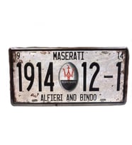 cosy home gift Retro Eskitme Masarati Maserati Araba Tablo Model Metal Kabartılmış Ev Ofis Dekor Masa Süsü