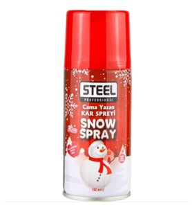 STEEL CK-7597 CAMA YAZAN KAR SPREYİ 150 ML.