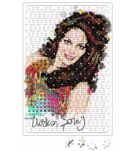 Türkan Şoray 01 Puzzle 240 Parça Yapboz