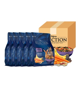 myyem selection kuru sebze ve meyveli takviyeli rabbit tavşan yemi 1kg ( 5 li Paket )