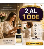 LELAS Prime 390 Nur Kadın Parfüm EDP 55 ML – Meyveli Çiçeksi Amber Kalıcı Koku