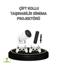 Northcity Bluetooth 5.0 ve Wi-Fi 6 Akıllı 4K Projeksiyon - Evde Sinema ve Oyun Deneyimi